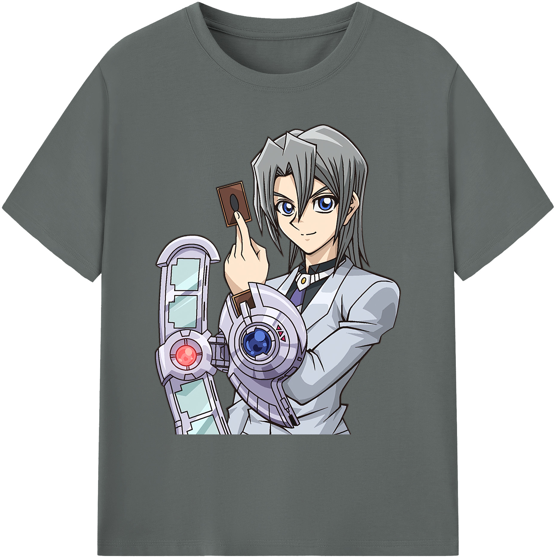 （画像用） 遊☆戯☆王 Yu-Gi-Oh! 綿100％ メンズ半袖Tシャツ｜肌触りやわらか＆通気性